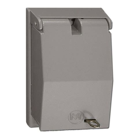 electrical outlet box lock|tamper proof electrical outlet covers.